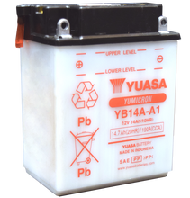 Load image into Gallery viewer, Yuasa YB14A-A1 Yumicron CX 12 Volt Battery