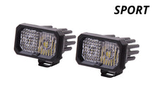 Load image into Gallery viewer, Diode Dynamics Stage Series 2 In LED Pod Sport - White Flood Standard ABL (Pair)