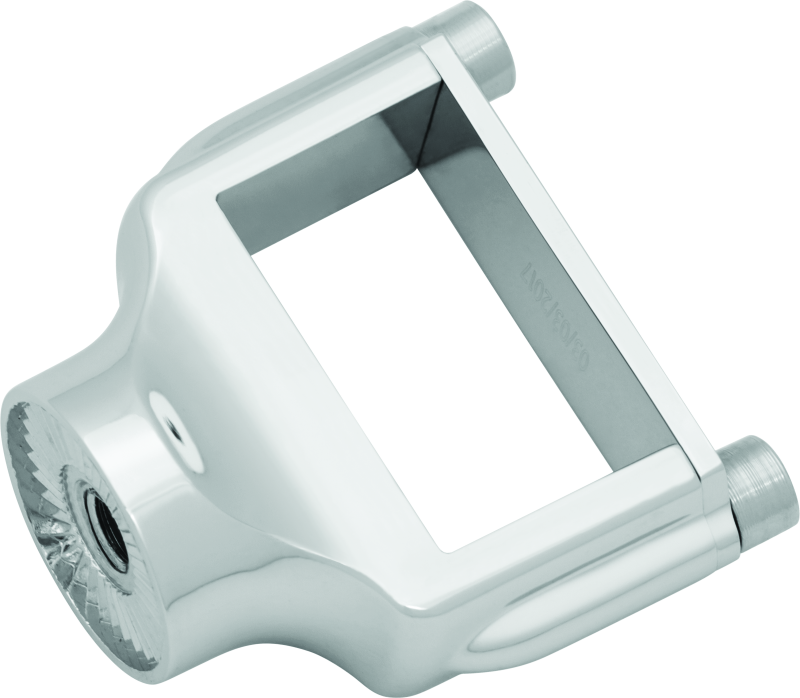 Kuryakyn Side Mount License Plate Holder Clamp 86-22 XL Models Chrome