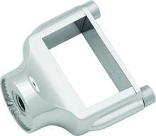 Load image into Gallery viewer, Kuryakyn Side Mount License Plate Holder Clamp 86-22 XL Models Chrome