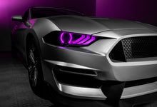 Load image into Gallery viewer, Oracle Lighting 18-23 Ford Mustang Dynamic ColorSHIFT LED Headlights - Black Series