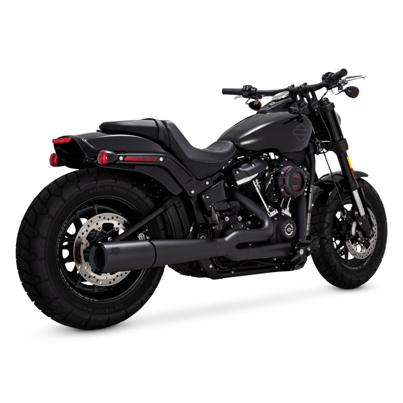 Vance & Hines HD Softail 18 -22 Pro Pipe Black PCX Full System Exhaust