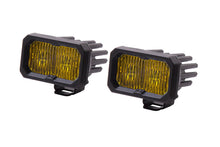 Load image into Gallery viewer, Diode Dynamics Stage Series 2 In LED Pod Sport - Yellow Fog Standard ABL (Pair)