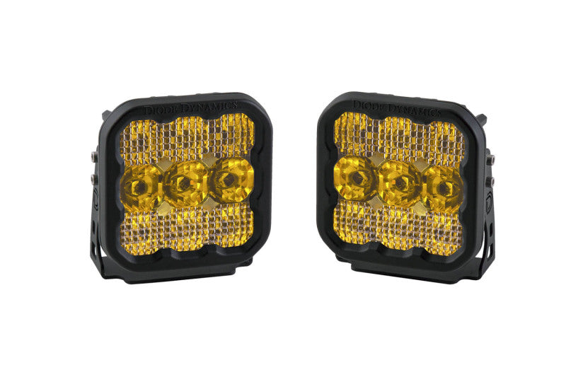 Diode Dynamics SS5 LED Pod Pro - Yellow Combo (Pair)