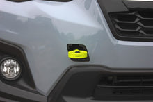 Load image into Gallery viewer, PERRIN 22-25 Subaru WRX / 18-23 Crosstrek / 20-25 OBXT Tow Hook Kit (Front) - Neon Yellow