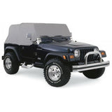 Rampage 1987-1991 Jeep Wrangler(YJ) Cab Cover With Door Flaps - Grey
