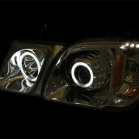 ANZO 1998-2007 Lexus Lx470 Projector Headlights w/ Halo Chrome (CCFL)