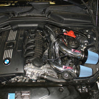Injen 08-09 535i E60 3.0L L6 Twin intake & AMSOIL Filters Wrinkle Black Short Ram Intake