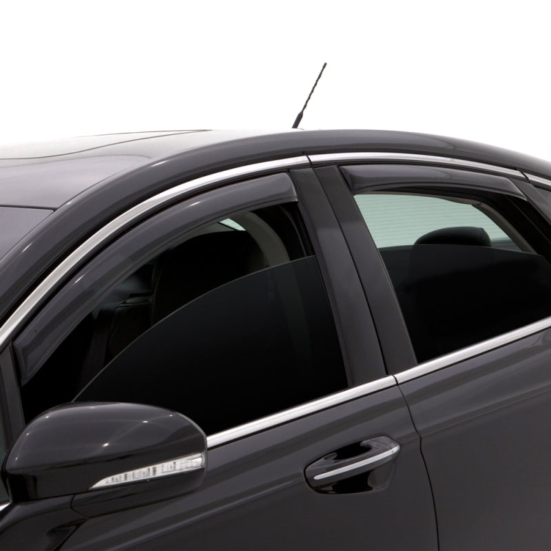 AVS 07-10 Chevy Aveo Ventvisor In-Channel Front & Rear Window Deflectors 4pc - Smoke
