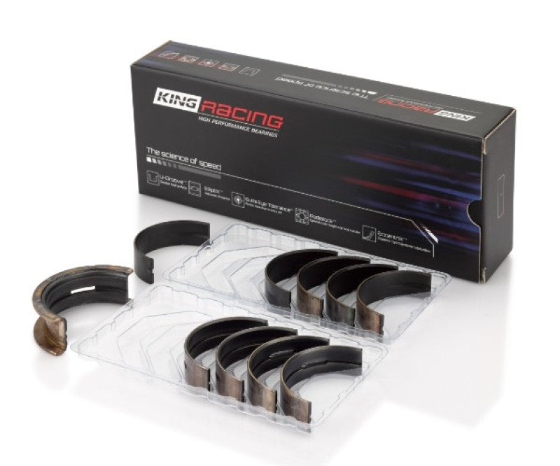 King Engine Bearings Ford 302 CID Coyote (Size STD) Performance Coated Main Bearing Set - Size STD