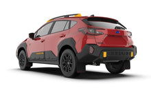 Load image into Gallery viewer, Rally Armor 24-26 Subaru Crosstrek (Wilderness Only) Black UR Mud Flap W/White Logo No Drilling Req