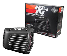 Load image into Gallery viewer, K&amp;N Street Metal Intake System for 01-16 Harley-Davidson Softail/Dyna - Shaker Black