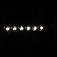 ANZO 2005-2008 Toyota Corolla Crystal Headlight Chrome Amber