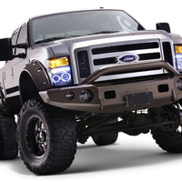Bushwacker 08-10 Ford F-250 Super Duty Cutout Style Flares 2pc - Black