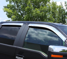 Load image into Gallery viewer, AVS 02-10 Ford Explorer (4 Door) Ventvisor Front &amp; Rear Window Deflectors 4pc - Chrome