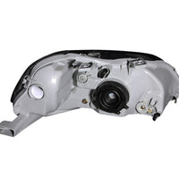 ANZO 1999-2000 Honda Civic Crystal Headlights Chrome
