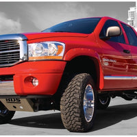 Bushwacker 02-08 Dodge Ram 1500 Fleetside Pocket Style Flares 4pc 75.9/76.3/97.9in Bed - Black