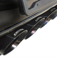 Corsa 2014 Chevy Corvette C7 Coupe 6.2L V8 AT/MT 2.75in Valve-Back Dual Rear Exit Black Xtreme Exht
