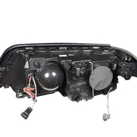 ANZO 1999-2001 BMW 3 Series E46 Projector Headlights w/ Halo Black (CCFL)