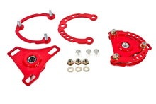 Load image into Gallery viewer, BMR 15-17 S550 Mustang Caster Camber Plates - Red