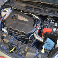 Injen 14 Ford Fiesta ST 1.6L Turbo 4Cyl Wrinkle Black Short Ram Intake w/MR Tech