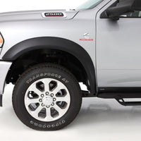 Bushwacker 2019 Dodge Ram 2500 Extend-A-Fender Style Flares 2pc Front - Black