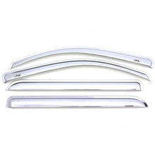 Load image into Gallery viewer, AVS 07-14 Ford Edge Ventvisor Outside Mount Front &amp; Rear Window Deflectors 4pc - Chrome