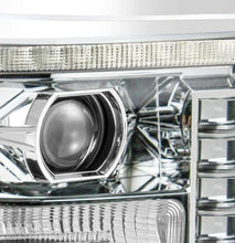 Load image into Gallery viewer, AlphaRex 11-16 Ford F-250 SD PRO-Series Projector Headlights Plank Style Design Chrome w/Seq Signal