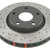 DBA 2016-2017 Ford Focus RS Rear Drilled & Slotted 4000 Series Rotor