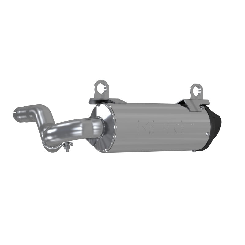 MBRP 15-Up Can-Am Outlander 450/500/570 US Market Only 5in Performance Series T304 Slip-on Exhaust