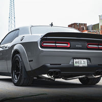 Corsa 19-21 Challenger SRT/Hellcat/Demon/Redeye 2.75in Valved CB DRE w/ Twin 3.5in Pol Blk PVD Tips