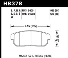 Load image into Gallery viewer, Hawk 2001-2001 Infiniti G20 (Made On or After 12-1-01) HPS 5.0 Rear Brake Pads