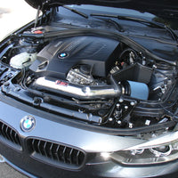 Injen 12-13 BMW 335i (N55) 3.0L L6 (turbo) AUTO TRANS ONLY Wrinkle Black Short Ram Intake w/ MR Tech