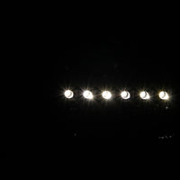ANZO 1994-2001 Dodge Ram Crystal Headlights Black