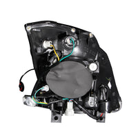 ANZO 2003-2005 Nissan 350Z Crystal Headlights Black