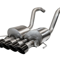 Corsa 2014-2019 Chevrolet Corvette C7 Z06 6.2L 2.75in Xtreme Axle-Back w/ Dual NPP & Quad Black Tips