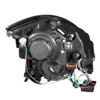 ANZO 2003-2007 Infiniti G35 Projector Headlights w/ Halo Black (CCFL) (HID Compatible)