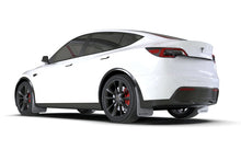 Load image into Gallery viewer, Rally Armor 20-26 Tesla Model Y, Juniper Y White UR Mud Flap w/Black Logo