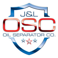 J&amp;L 2011-2017 Ford Mustang GT Driver Side Oil Separator 3.0 - Clear Anodized