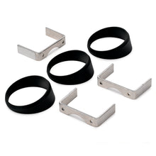 Load image into Gallery viewer, Autometer Gauge Mount Angle Rings Black 3 Pieces for 2 5/8in Gauges