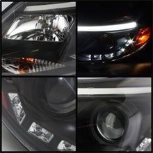 Load image into Gallery viewer, Spyder Ford Focus 12-14 Projector Headlights Halogen Model Only - DRL Black PRO-YD-FF12-DRL-BK