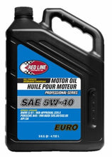Load image into Gallery viewer, Red Line Pro-Series Euro 5W40 Motor Oil - 5 Quart