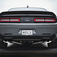 Corsa 19-21 Challenger SRT/Hellcat/Demon/Redeye 2.75in Valved CB DRE w/ Twin 3.5in Pol Blk PVD Tips
