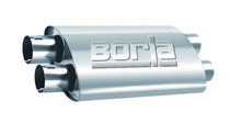 Load image into Gallery viewer, Borla 2.25in Dual In/Out 19in x 9.5in x 4in Turbo XL Muffler