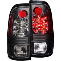 ANZO 1997-2003 Ford F-150 LED Taillights Black