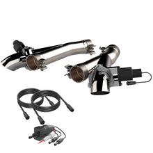 Load image into Gallery viewer, 2012-2022 Jeep Grand Cherokee SRT Trackhawk Dodge Durango SRT QTP Aggressor Cutout Pipes