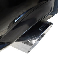 Corsa 05-10 Ford Mustang Shelby GT500 5.4L V8 Polished Sport Axle-Back Exhaust