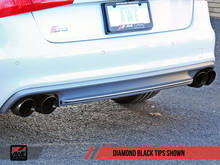 Load image into Gallery viewer, AWE Tuning Audi C7 / C7.5 S6 4.0T Touring Edition Exhaust - Diamond Black Tips