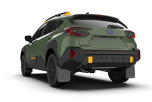 Load image into Gallery viewer, Rally Armor 24-26 Subaru Crosstrek (Wilderness Only) Black UR Mud Flap W/White Logo No Drilling Req
