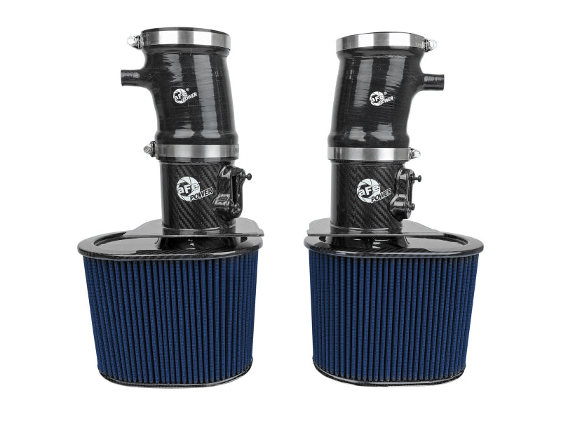 aFe 15-19 Lamborghini Huracan V10-5.2L Track Series Intake System w/ Pro 5R Filter